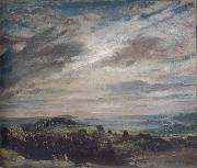 View from Hampstead Heath,Looking towards Harrow August 1821, John Constable